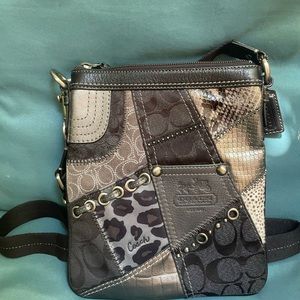 Coach patchwork crossbody bag